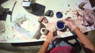 How to make your own rock climbing hand holds  Cheap  From stuff at Home Depot  Lowes [upl. by Tik374]