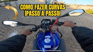 Como fazer CURVA DE MOTO  MUITO FÁCIL [upl. by Im]