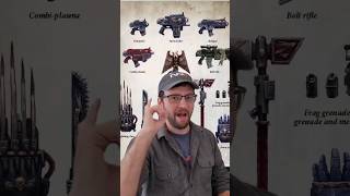 REAL Power of the Warhammer 40k Bolter Space Marine Rifle weapons gaming warhammer40k [upl. by Diba]