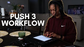 Ableton Push 3 Workflow No Talking [upl. by Ylrae857]