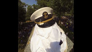 United States Naval Academy Herndon Monument Climb [upl. by Enirtak]