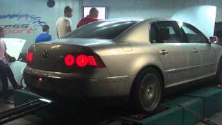 VW Phaeton V10 TDI Madness Motorsport first run [upl. by Norraa463]