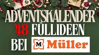 Adventskalender befüllen 48 günstig Ideen für unter 3€  DIY Adventskalender für Frauen amp Männer [upl. by Federico]