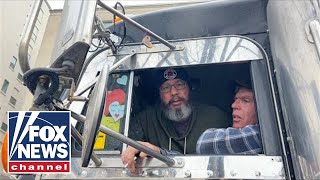 Canadian trucker slams Trudeau Hes calling us terrorists [upl. by Milano]