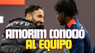 AMORIM CONOCIÓ AL EQUIPO 🔴  MALACIA DE REGRESO ✅  LICHA LESIONADO 🚑 [upl. by Rubens817]