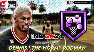 99 REBOUND  85 VERT DENNIS RODMAN Build is THE BEST “INSIDE” BIG  My Jumpshot For 65 Three [upl. by Ahsoyek]