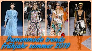 Damenmode trends frühjahr sommer 2019 [upl. by Nagram]