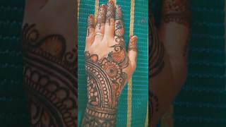 simple mehendi design mehendi henna viralvideo ytshorts youtubeshorts [upl. by Labotsirc]