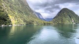 Milford Sound cruise New Zealand [upl. by Odrautse]