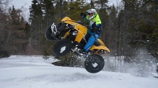 2015 1000 renegade  Full throttle Dual two brothers exhaust  DizeFilms [upl. by Yeltneb]