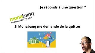 Je réponds à la question  quel banque ou Neobanque si Monabanq clôture mon compte [upl. by Janicki]