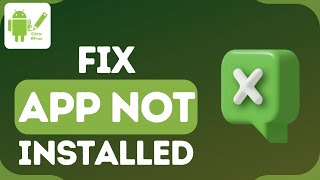 How To Fix App Not Installed Using APK Editor Pro [upl. by Loveridge]