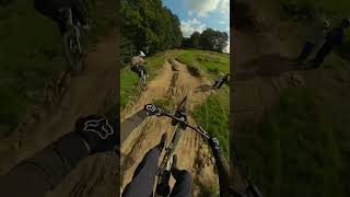 Dual slalom is funny despite a loss 😅🤩 mtb mountainbike gopro mtblove [upl. by Annaitsirk]