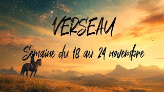 ♒ VERSEAU ♒  Semaine du 18 au 24 novembre  Pluton en Verseau  Saison du Sagittaire [upl. by Auburn]