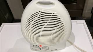 Micromark 2kW Fan Heater Model Number MM53663 [upl. by Ynneb]