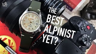 Seiko Alpinist The Best Japanese Rolex Explorer SPB123 Watch Review [upl. by Dlanor]