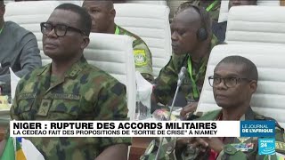 La Cédéao définit les contours dune quotéventuelle intervention militairequot • FRANCE 24 [upl. by Ekaterina]