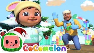 We Wish You a Merry Christmas Train Park Edition  CoComelon Nursery Rhymes amp Holiday Kids Songs [upl. by Kain]