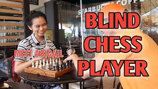 Blind Chess Player  Meet Abigail [upl. by Tye]