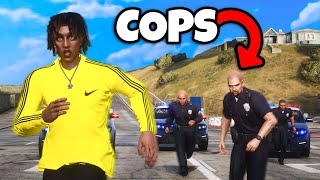 I got HUNTED by the COPS in GTA 5 RP [upl. by Arua]