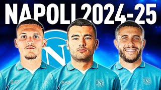 NAPOLI 202425 NUOVA DIFESA da SCUDETTO 🥵 News Calciomercato amp Trasferimenti [upl. by Ayekal]