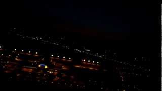 Boeing 757300 night takeoff at Antalya [upl. by Ainezey]