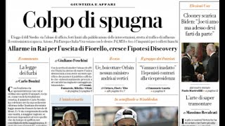 RASSEGNA STAMPA 11 LUGLIO 2024 QUOTIDIANI NAZIONALI ITALIANI PRIME PAGINE DEI GIORNALI DI OGGI [upl. by Winfrid322]