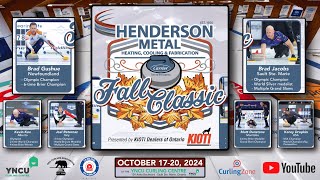 Brad Gushue vs Shinya Abe  Draw 11  Henderson Metal Fall Classic C [upl. by Sugirdor]