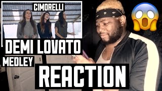 CIMORELLI  DEMI LOVATO MEDLEY  REACTION [upl. by Blanche]