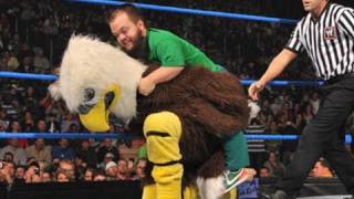 SmackDown Hornswoggle vs The Soaring Eagle [upl. by Nydia]