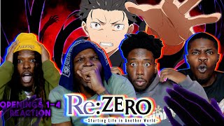 ReZERO Openings 14 Reaction What Anime Has The Best Ops [upl. by Eojyllib]