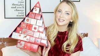 MARKS amp SPENCER BEAUTY ADVENT CALENDAR UNBOXING  Paula Holmes [upl. by Omero]