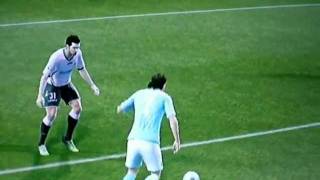 ECavani gol uguale a quello segnato nel posticipo Palermo  Napoli  PES 2012  PS3 [upl. by Erdreid]