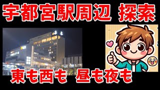 【宇都宮】宇都宮駅東口＆西口レポート！街歩きと繁華街のお店を探索。スナックで最悪の体験もあり [upl. by Ambrogio764]