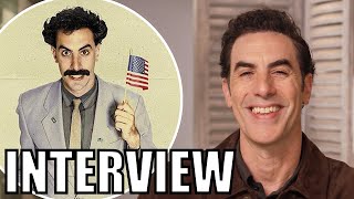 Sacha Baron Cohen Compares Dramatic New DISCLAIMER Performanceto BORAT  Interview [upl. by Llechtim]