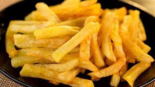 Frites  croustillantes et délicieuses comme au fastfood   SavoureuxTV [upl. by Calan]