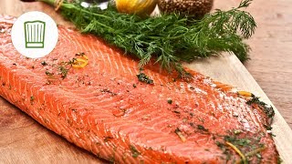 Lachs beizen  Chefkochde [upl. by Annovahs]