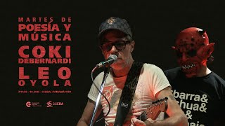 Coki Debernardi y Leo Oyola  Ciclo Martes de poesía y música  CCEBA 35 años [upl. by Jaenicke591]