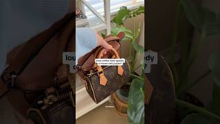 louis vuitton nano speedy or loewe mini puzzle shorts [upl. by Dnomar]