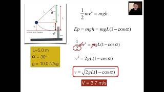 Exercice Energie Mécanique  le pendule [upl. by Janean]
