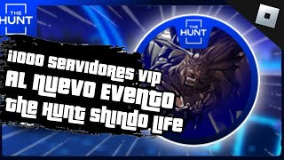 quot1000 Servidores VIP Shindo The Huntquot Evento de Pascua Private Server Codes  Shindo Life [upl. by Esau]