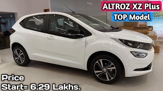 Tata Altroz XZ Plus  Top Model 2022  Avenue White Color  Dual Tone [upl. by Nairrad]