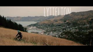 Christchurch Mountain Biking  Lyttelton MTB Trails New Zealand [upl. by Neyut]