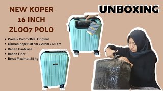 UNBOXING KOPER 16 INCH ZLOOP POLO CABIN SIZE [upl. by Anigroeg122]