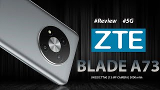 ZTE Blade A72 5G Smartphone Review and all Specification Best Smartphone [upl. by Lonier]