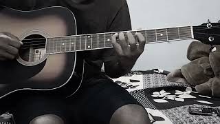 neele neele ambar par part 2 ll just a video from practice neeleneeleambar guitar bollywood [upl. by Norbie]