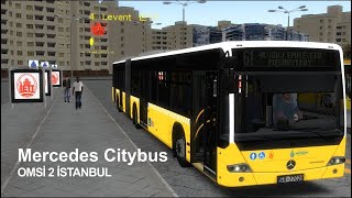 OMSI 2 İstanbul  Sarı Damalı Skin Mercedes Citybus 628g LF [upl. by Cired916]