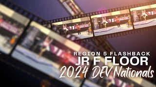 Flashback 2024 DEV Nationals JRF Floor Complete Rotation [upl. by Arral]