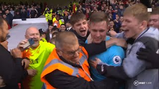 UNREAL FOREST LIMBS AFTER LIVERPOOL WIN ❤️🌳 Dean Henderson Is In With The Supporters [upl. by Karrah725]