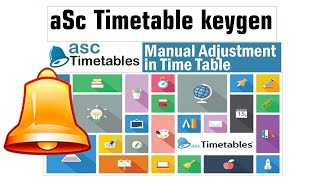 aSc time table with keygen [upl. by Allegra]